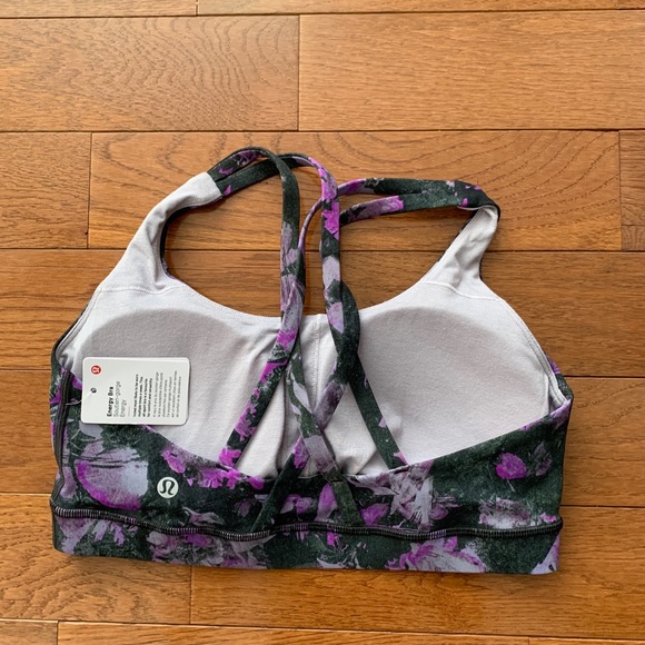 💕LULULEMON ENERGY BRA-FLORAL SHIFT MULTI, 8💕 - Picture 3 of 13
